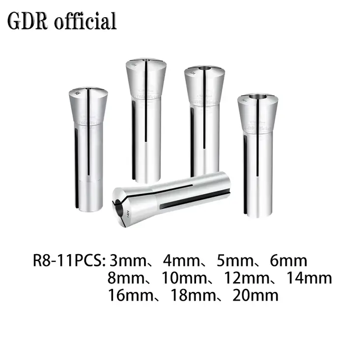 Collet Fraisage, Taille de serrage