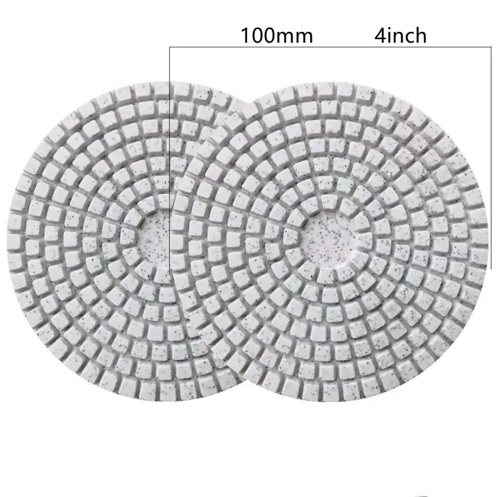 125 type 50 grain céramique carrelage bord disque de meulage M14 meuleuse d'angle polissage à sec marbre porcelaine