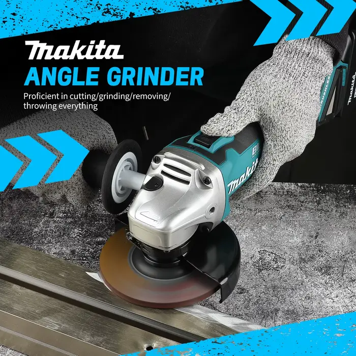 Meuleuse d'angle sans fil Makita DGA404 18V 125mm 8500 tr/min avec poignée anti-vibration