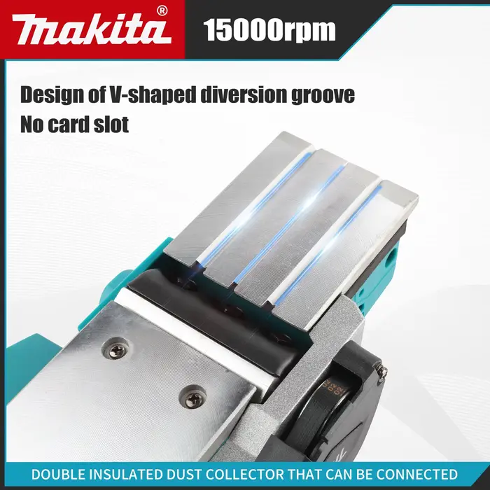 Makita – raboteuse électrique: largeur de rabotage de 82mm