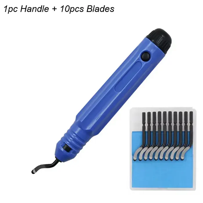 Kit d'outils de débavurage manuel en métal