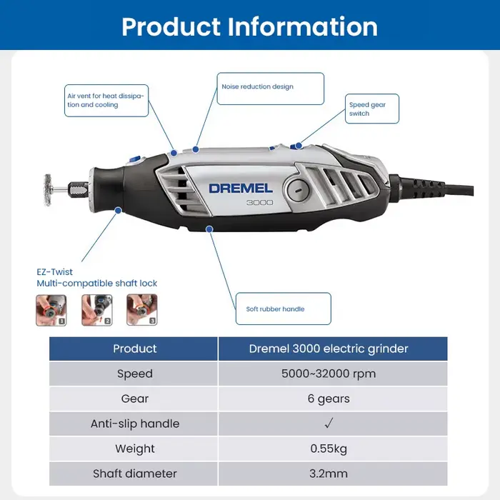 Dremel-Meuleuse électrique multifonction