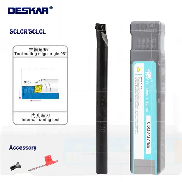 DESKAR 100% Original SCLCR SCLCL porte-outils internes S06K S07K S08K S10K S12M S16Q-SCLCR06 tonnell