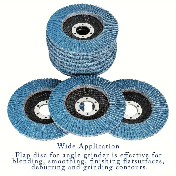 Disques à lamelles métalliques de 125 mm pour meuleuse d'angle
