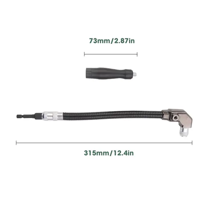 Mandrin de perceuse électrique à 90 degrés, perceuse électrique à Angle droit, outil de travail du b