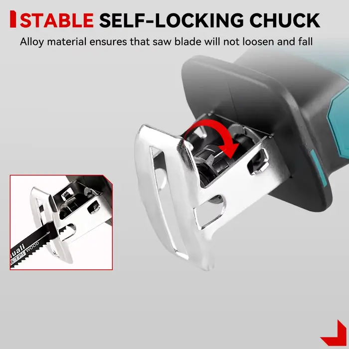 Makita – scie alternative sans fil 3600w 12000spm