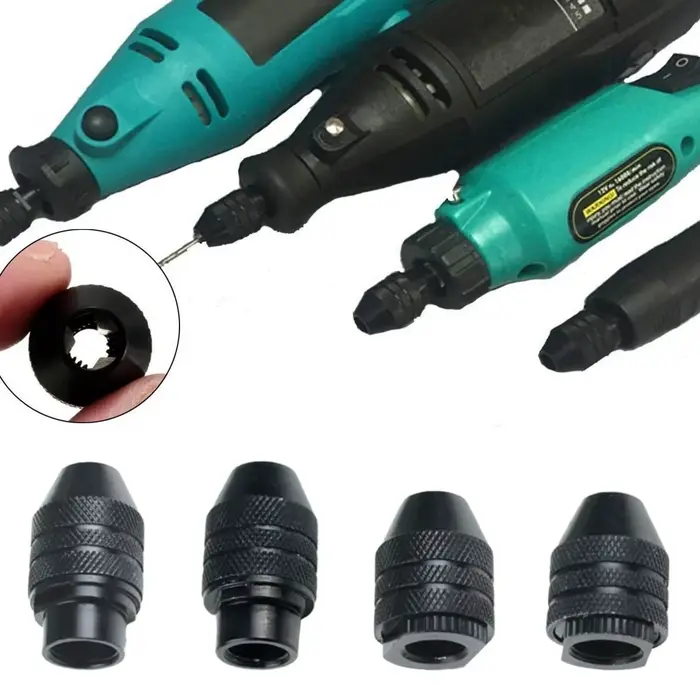 Mini adaptateur de mandrin de perceuse multi-sans clé