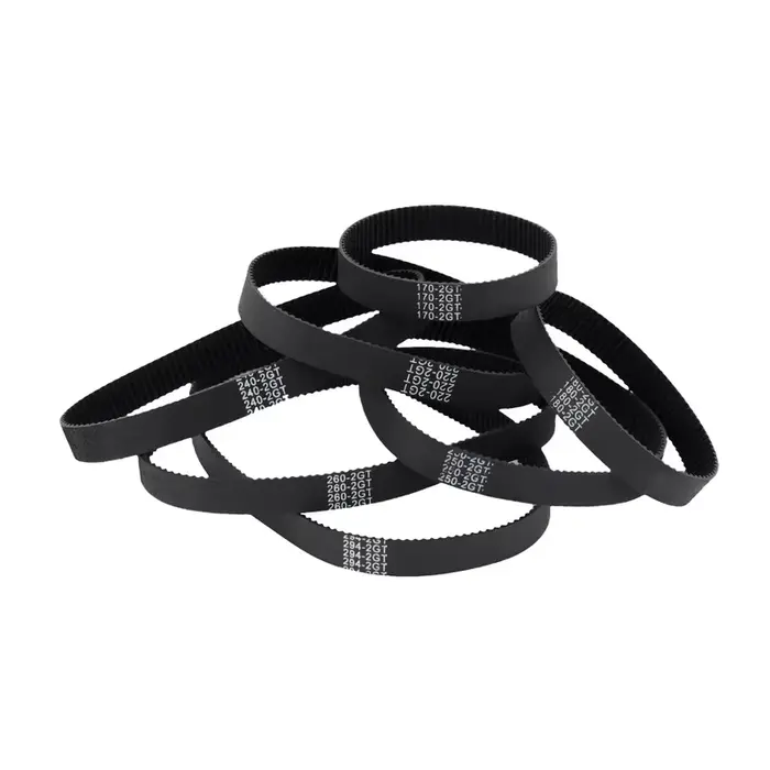 GKTOOLS C-19 Imprimante 3D GT2 Largeur 10mm Boucle Fermée Caoutchouc 2 ightTiming Ceinture Longueur 170 180 200 220 240 250 260 280 294mm