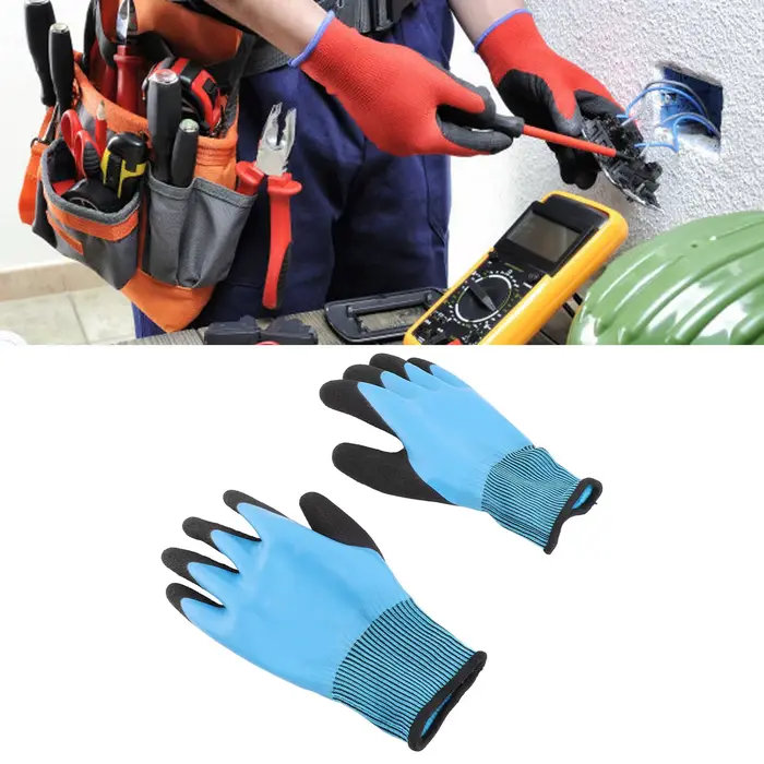 Gants de travail isolés électriques 1000V