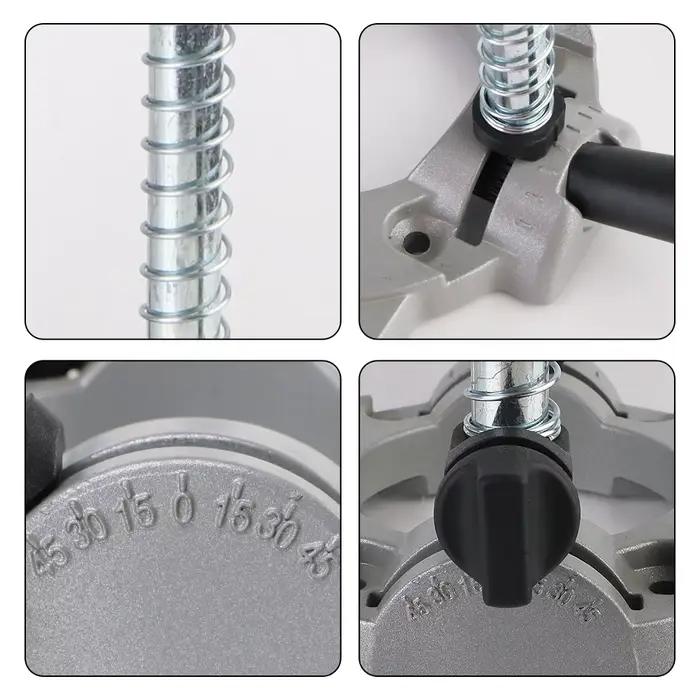 Base en aluminium réglable