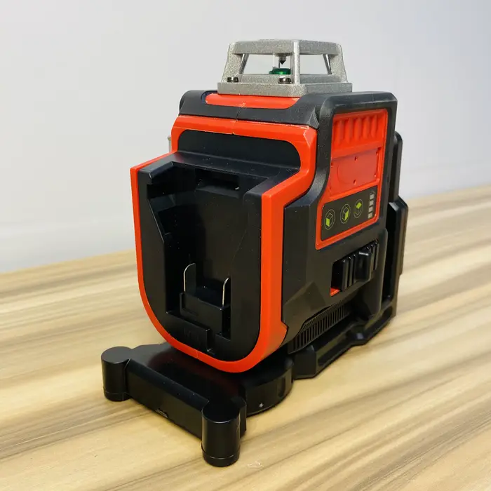 Pour Milwaukee 18V batterie 12 lignes niveau Laser 3 côtés * 360 degrés Vertical Horizontal vert compteur de lumière outils extérieurs