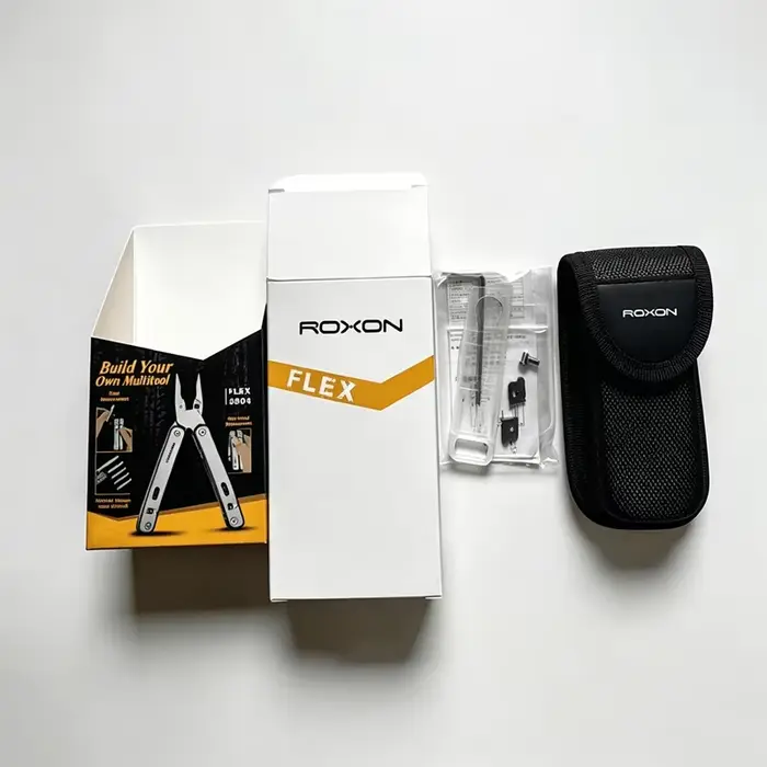 Roxon S804 Flex Frame Only Multi Tool Conception modulaire open source et multi-outils personnalisables pour les loisirs EDC et l'extérieur