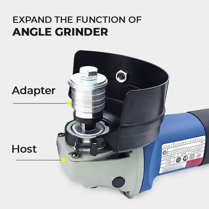 Pour meuleuse d'angle 100/125-230 pour Machine à rainurer