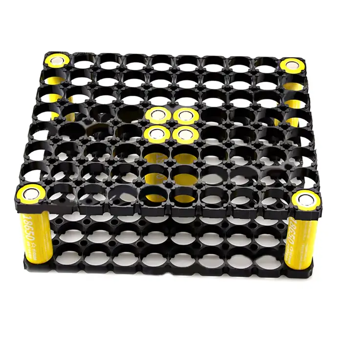 18650 8*10 support de boîtier de batterie au Lithium support de piles bricolage sécurité Anti Vibrat