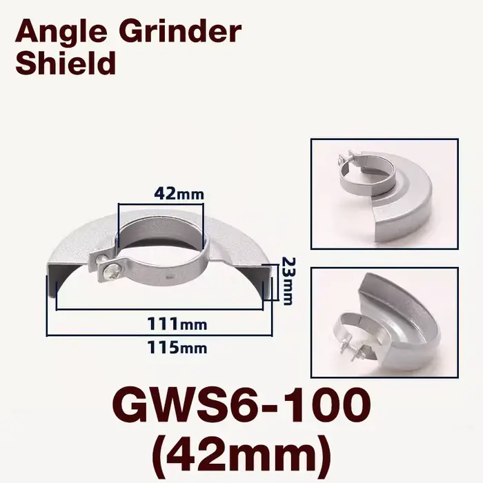 Pièces de rechange de protection de meuleuse d'angle pour Bosch pour Makita 9523 GWS6-100 125 150 18