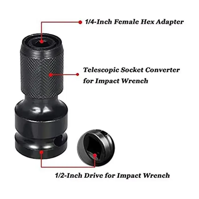 Adaptateur de mandrin de perceuse