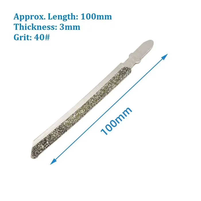 Lame de scie sauteuse diamantée 4 pouces pour la découpe de granit et de carrelage