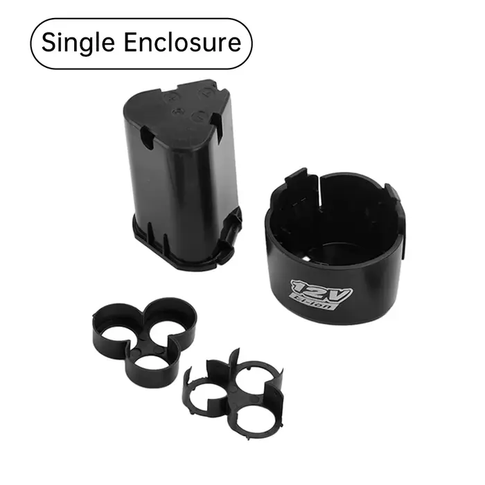 Kit de bricolage de batterie d'outils électriques enfichables 12V, chargeur de batterie Lithium-Ion