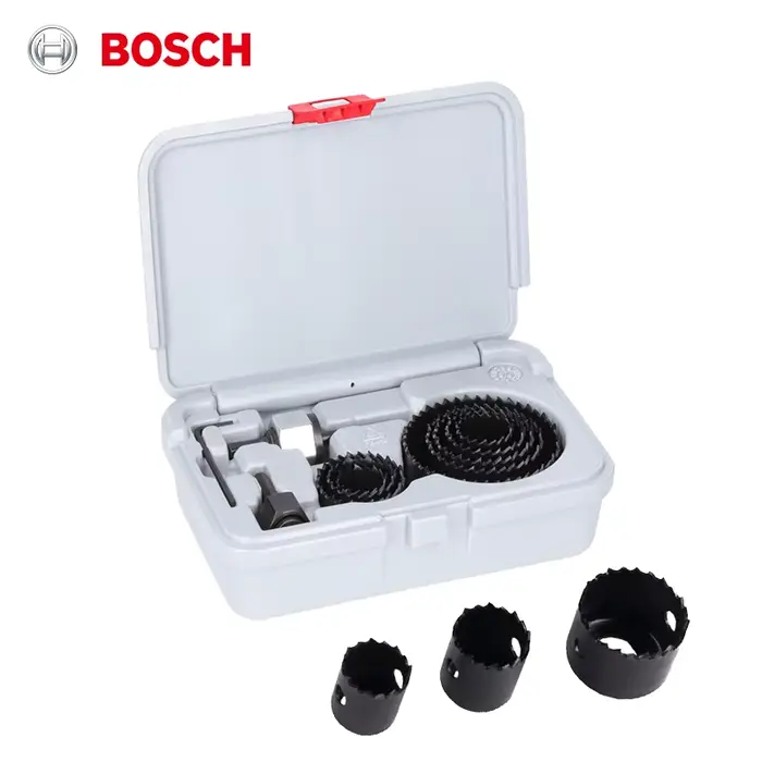Ensemble de scies cloches Bosch 14 pièces 22/25/29/35/38/44/51/68 mm pour le bois et le cloison sèche