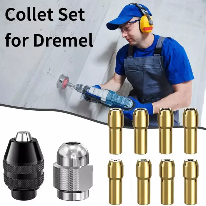 Jeu de pinces de mandrin pour foret DREMEL