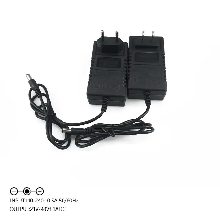 Chargeur pour batterie au lithium 21V 24V 26V