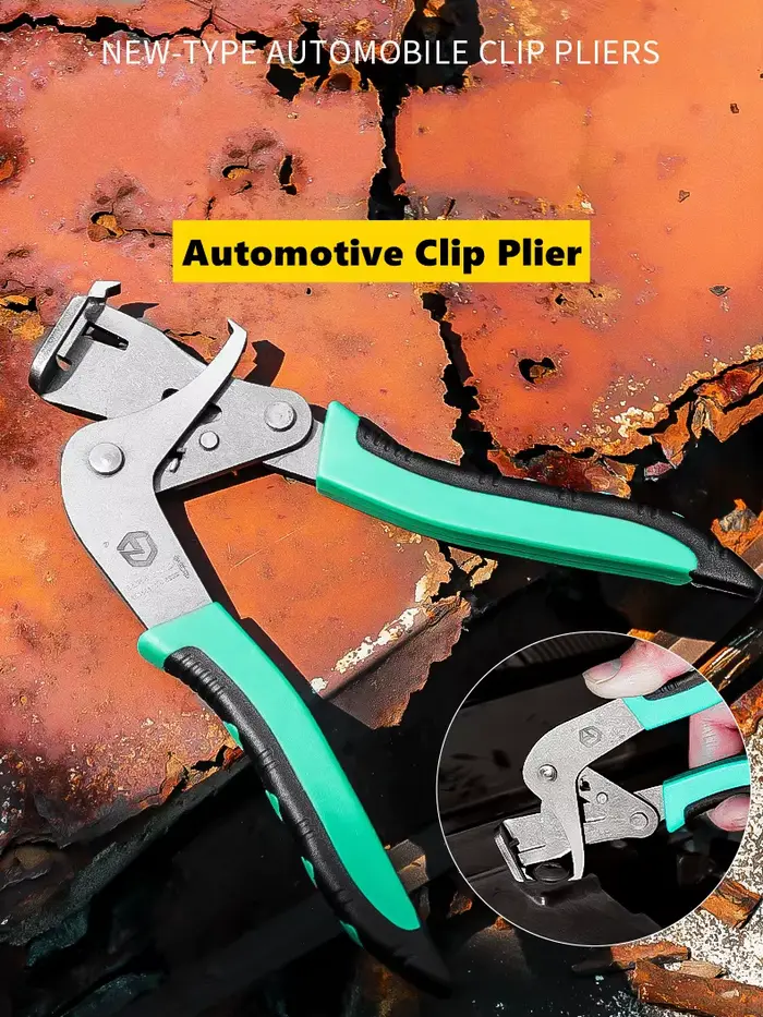 Pince à Clip pour voiture, outil de retrait de panneau automatique avec outils de rivets de fixation