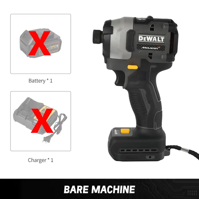 Perceuse et visseuse à chocs sans balais DEWALT DCF85M 20V | Outil électrique avec couple de 205 N