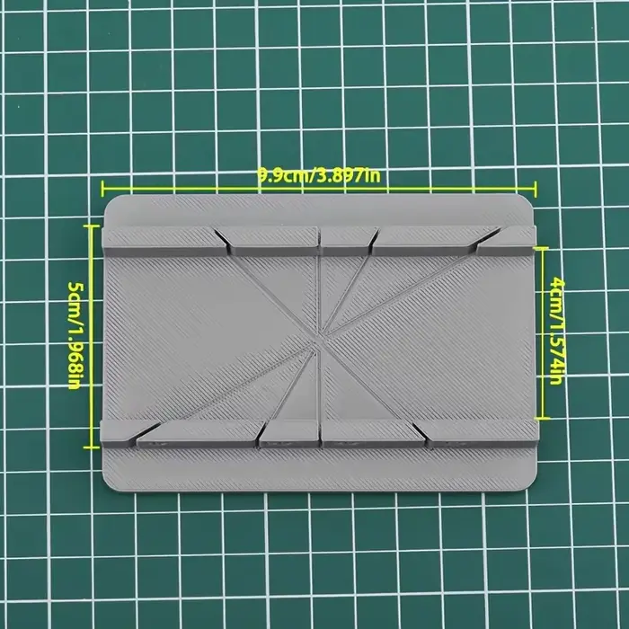 Aide à la coupe d'angle modèle 1 pièce-coupe multi-angle précise (30 ° , 45 ° , 60 ° , 90 ° ) pour l