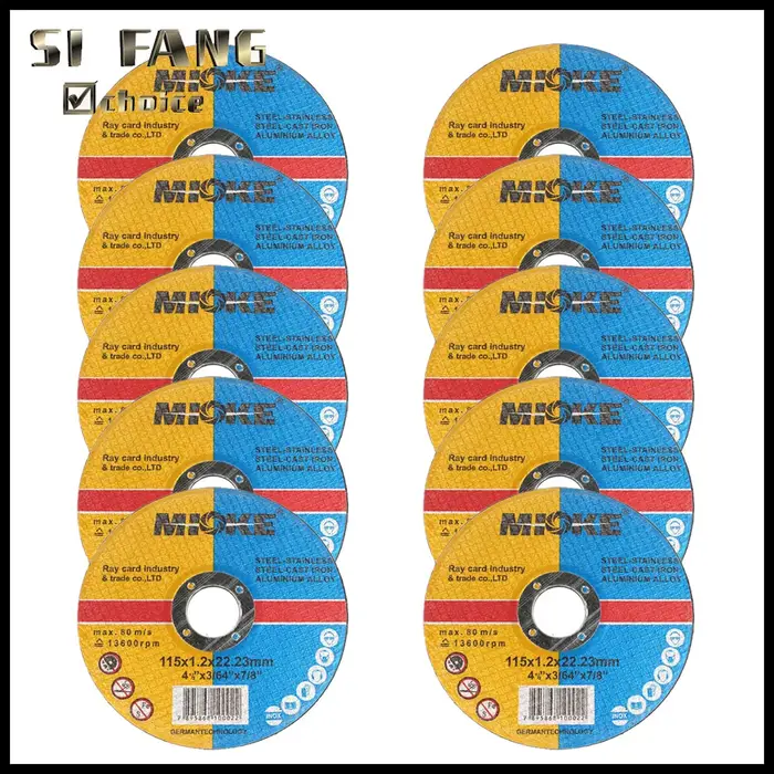 Disque de coupe en métal de lame de scie circulaire de 4.5 pouces 115mm pour des accessoires de meuleuse d'angle