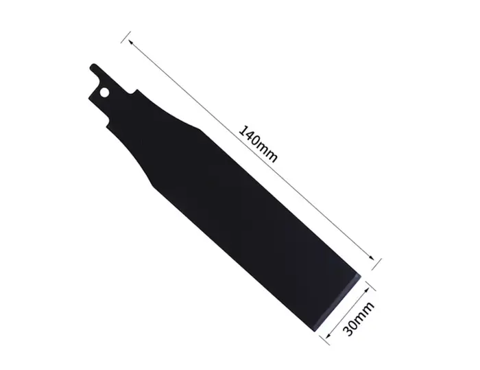 Lot de 4 lames de scie sabre robustes pour l'élimination de carreaux en acier