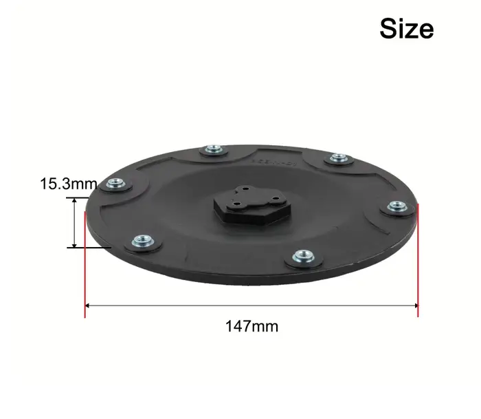 Disque de coupe pour robot tondeuse RSEIN-01 compatible avec Einhell Freelexo Cam 500 Power X Brush