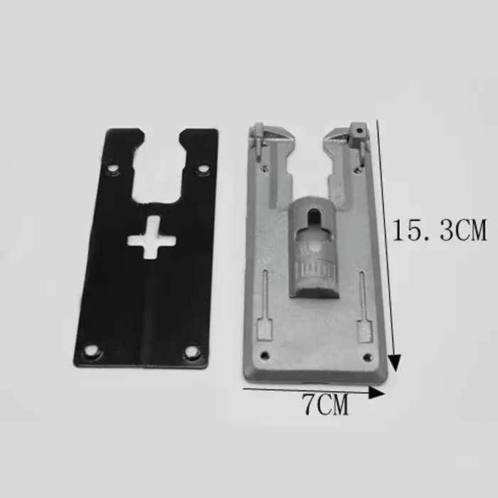 1 jeu d'accessoires pour scie courbe, plaque inférieure pour Makita 4304, plaque inférieure en aluminium pour scie incurvée