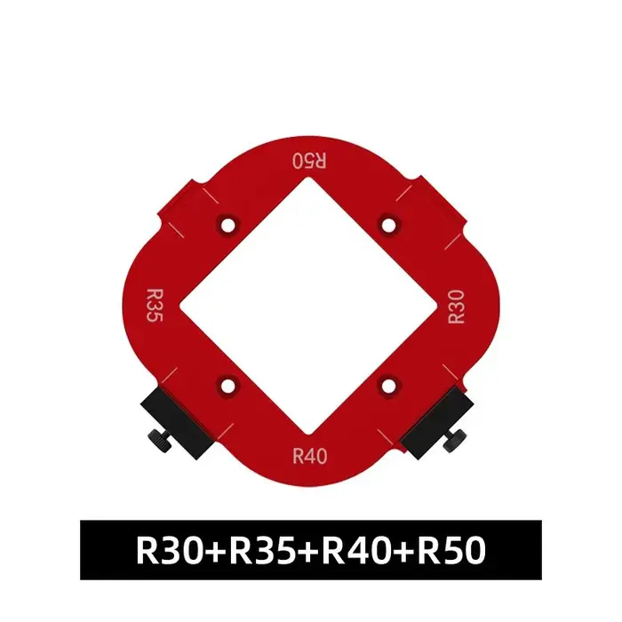 Gabarit de positionnement pour routeur à bois R10-R50