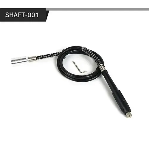 Meuleuse à arbre flexible souple avec poignée de mandrin de perceuse