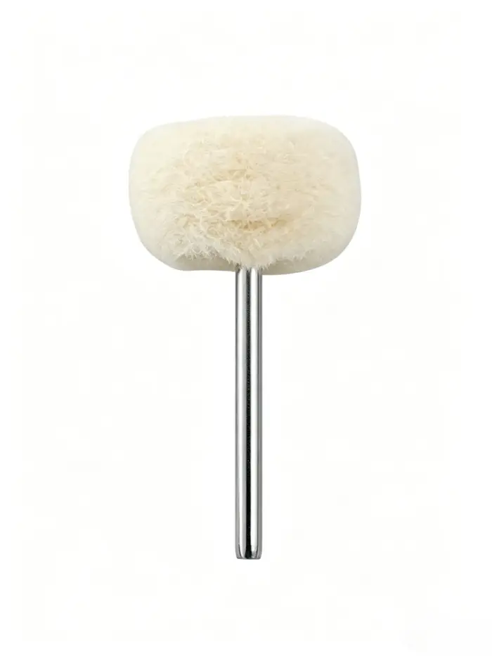 10 pièces Mini têtes de ponçage abrasives en feutre, disques de polissage à tige de 3 mm, brosses de