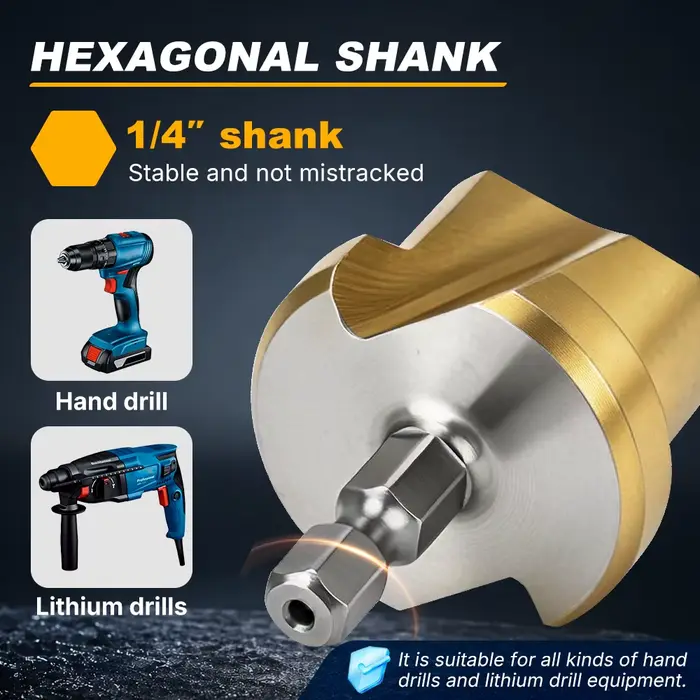 Peu de perceuse de levage de la poignée hexagonale PPR de CMCP 3PCS 24-31/18-24/15-19mm pour l'expansion de trou ennuyeux multicouche de tuyau d'eau