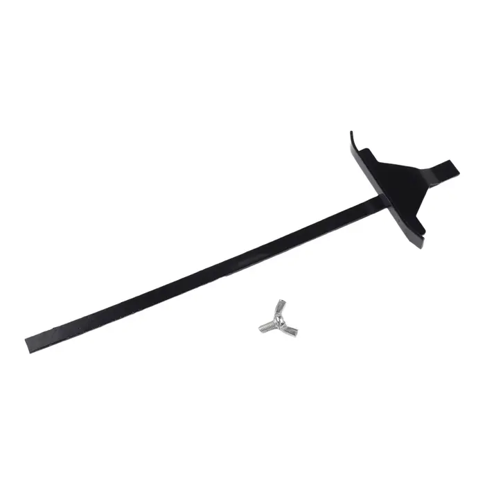 Guide de scie circulaire noir pour projets de construction