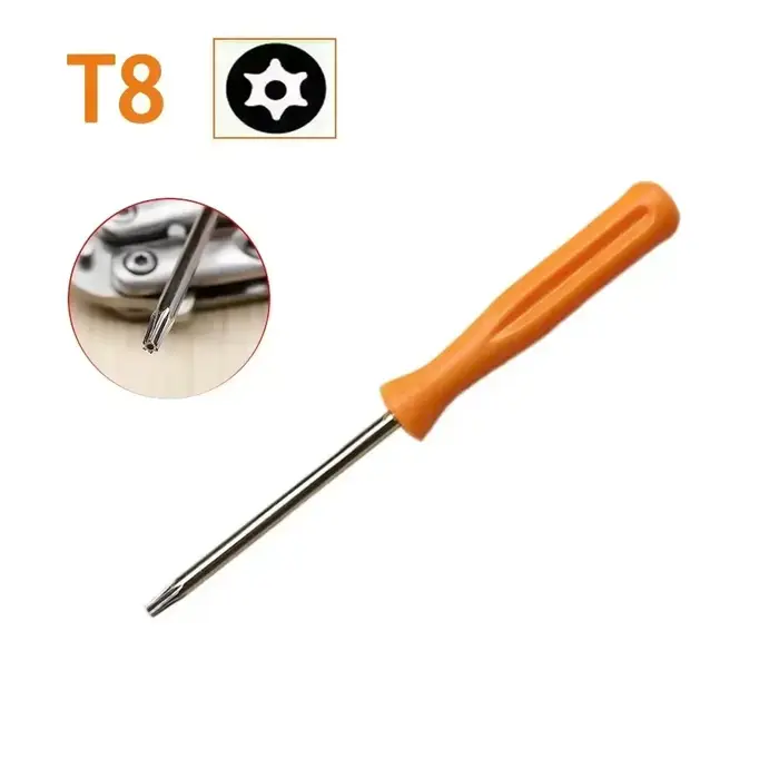 Tournevis d'ouverture de sécurité Torx T8