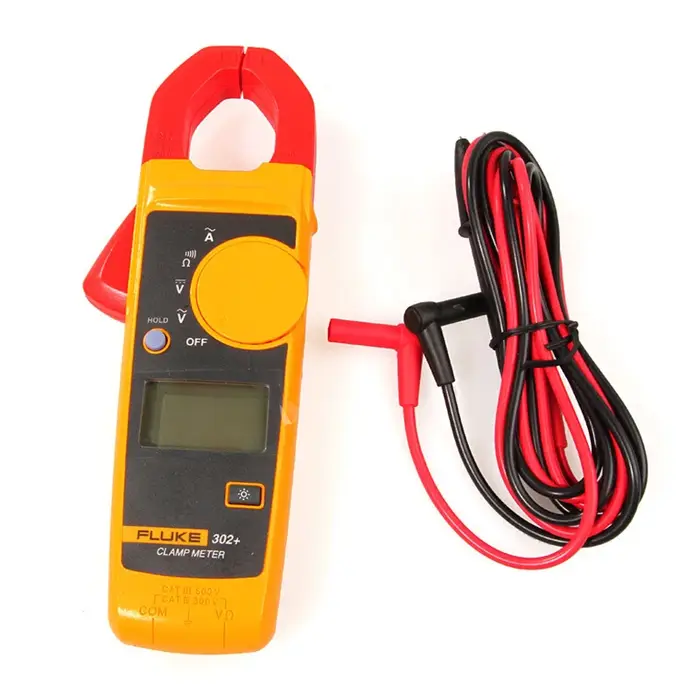 Fluke 302 + 303 305 pince multimètre numérique AC ampèremètre compteur multifonction Volt Ω fréquence testeur de tension