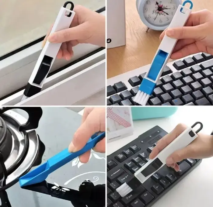 Outil de nettoyage multifonctionnel pour rainure de fenêtre