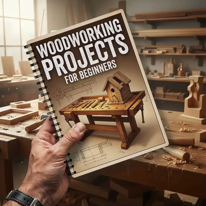 Livre de projets de menuiserie pour débutants