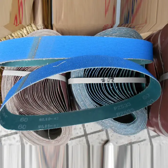 Bandes abrasives bleues 915 × 50mm