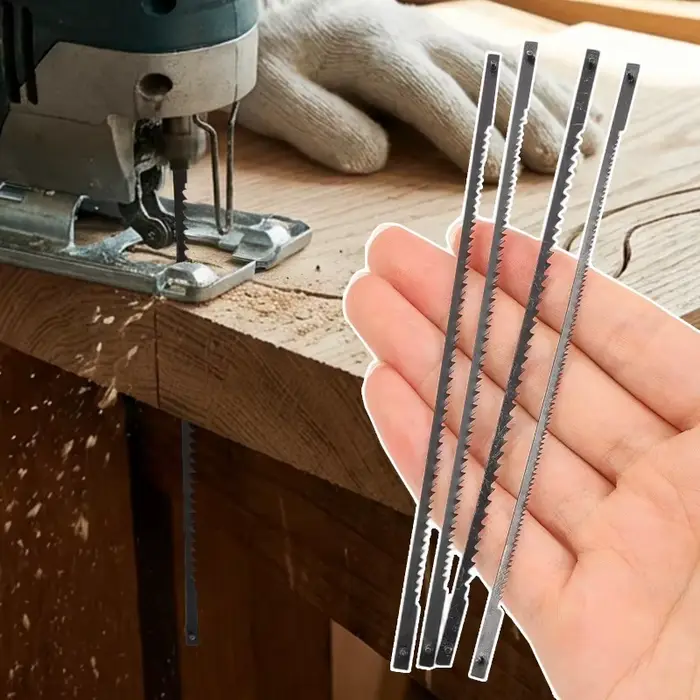 120/5x jeu de lames de scie sauteuse en acier au carbone travail du bois