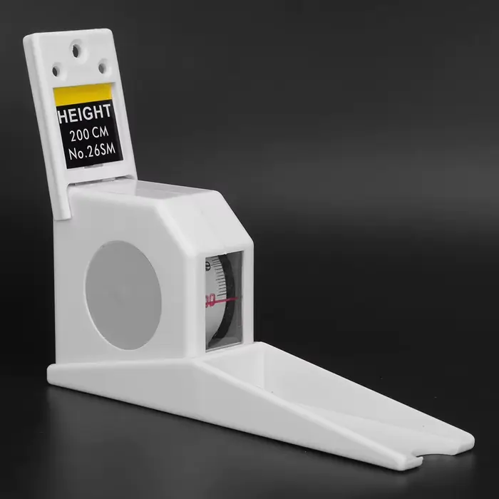 Outil de mesure 2 mètres de hauteur compteur de stature ruban à mesurer rétractable règle