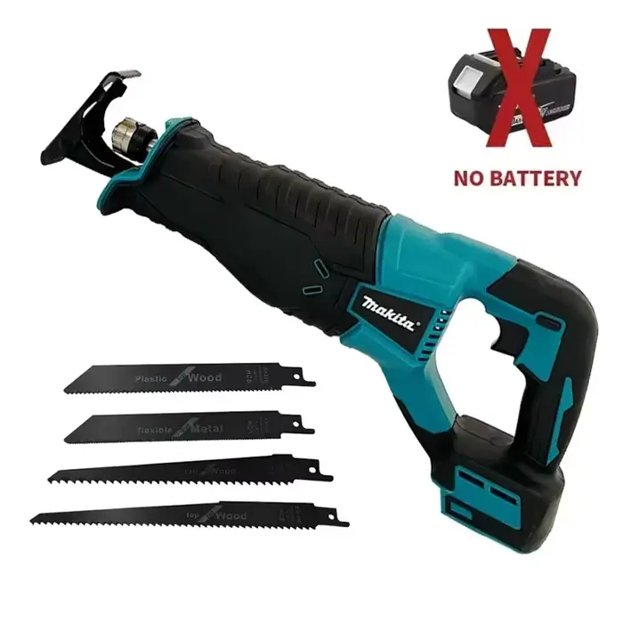 Makita scie alternative sans brosse scie alternative outils électriques portables sans fil avec 4 pi
