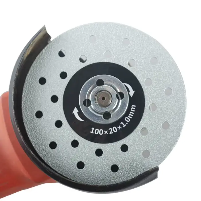 Disque de coupe diamanté poreux élargi de 4 pouces/100 mm pour dalles de pierre