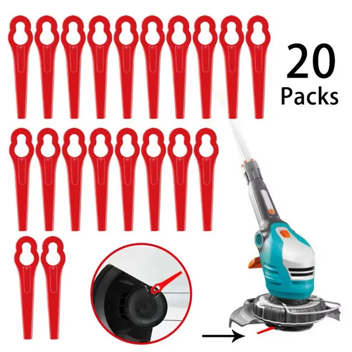 20 pièces en plastique enge tondeuse pour Einhell sans fil enge tondeuse GE-CT 18 jardinage outils é
