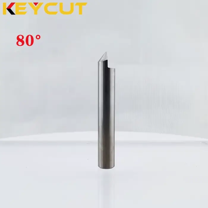Fraise en carbure 80 ° 90 ° 95 ° 100 ° 105 ° pour machine duplicateur de clé manuelle vert