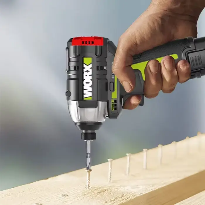 WORX tournevis à percussion sans fil WU132 140Nm 12V 3300 tr/min moteur sans brosse ajuster couple entretien outils électriques perceuse électrique