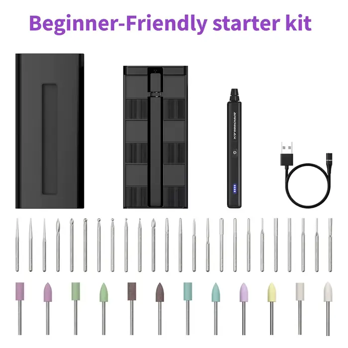 ARROWMAX outils rotatifs stylo de gravure électrique polissage Mini broyeur pour l'artisanat sculpte
